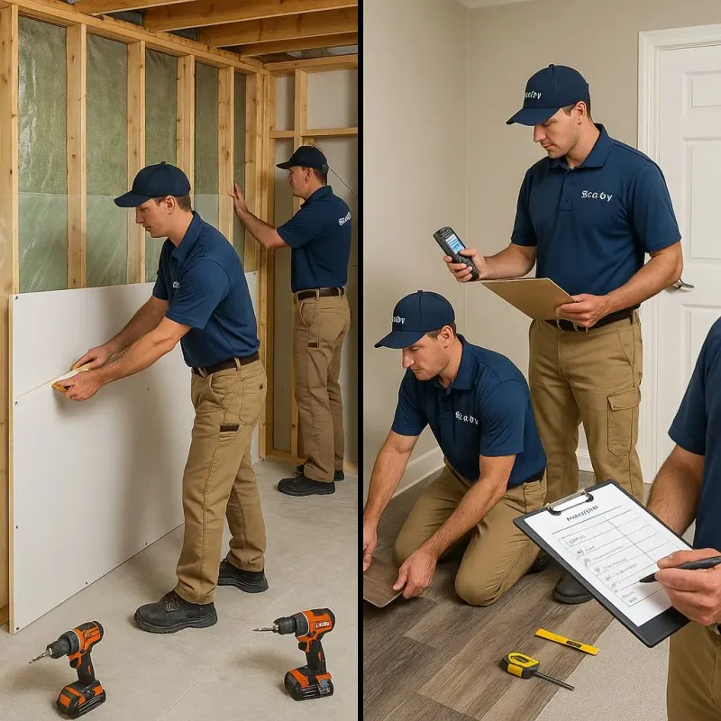Repairs and Reconstruction process in Stover, MO