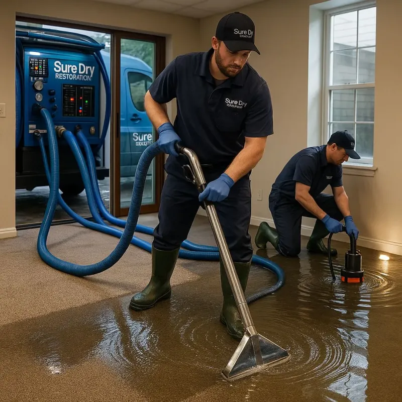 Water Extraction and Removal process in Stover, MO